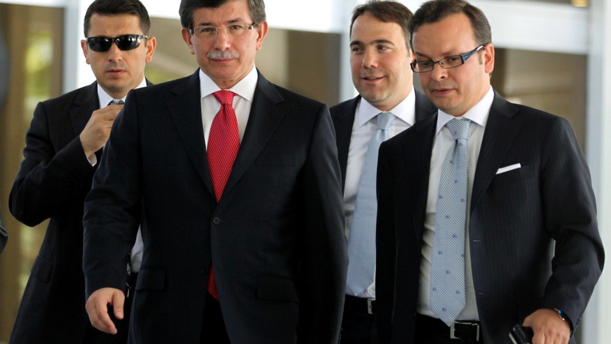 Turkish Foreign Minister Ahmet Davutoglu